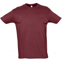 T-SHIRT M/MANGA IMPERIAL BORDEAUX 